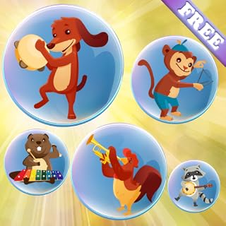 Música bolhas para crianças : Instrumentos musicais e sons ! Jogo educativo para crianças - GRATUITO
