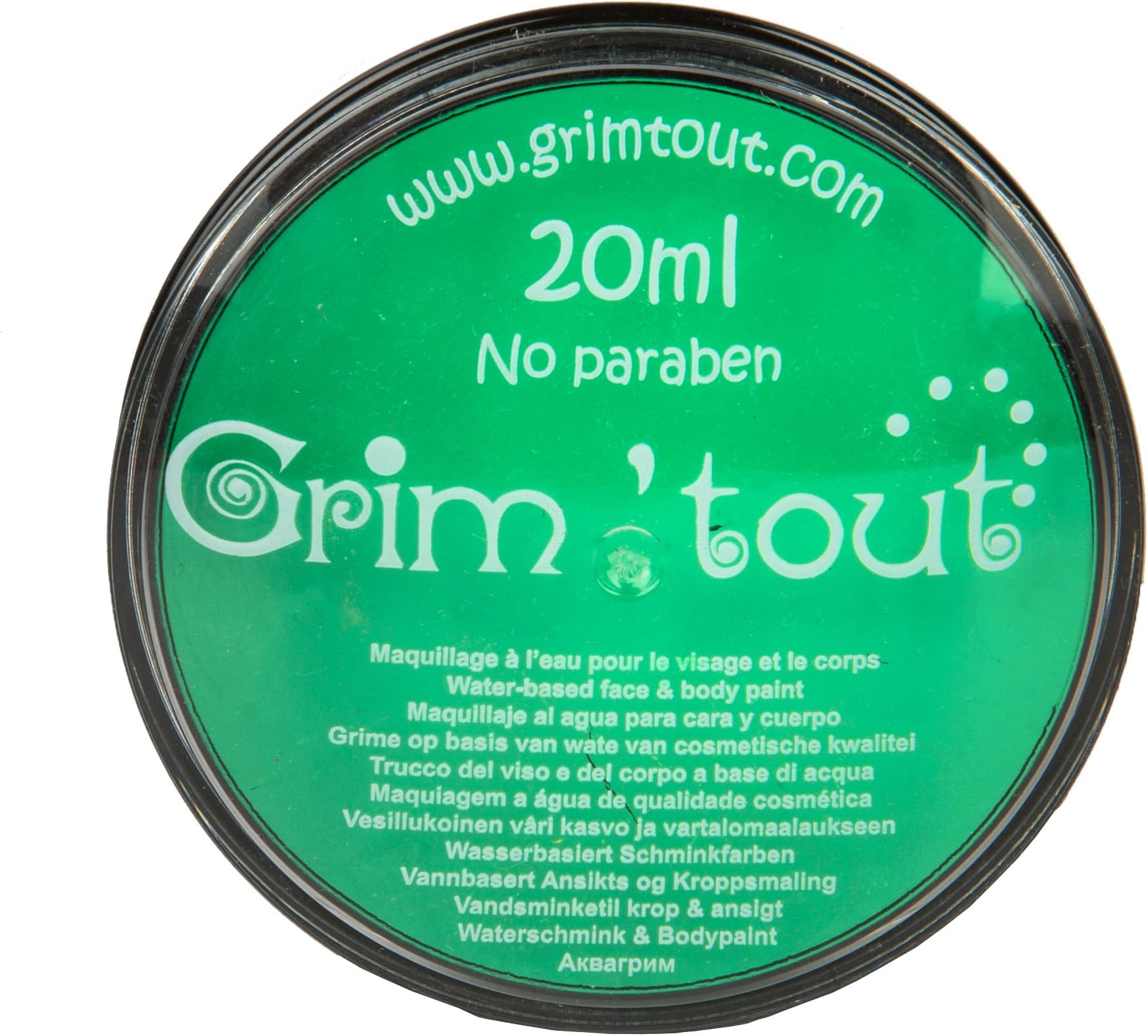 GRIM'TOUT Grim Tout Face Paint, 20ml, Green