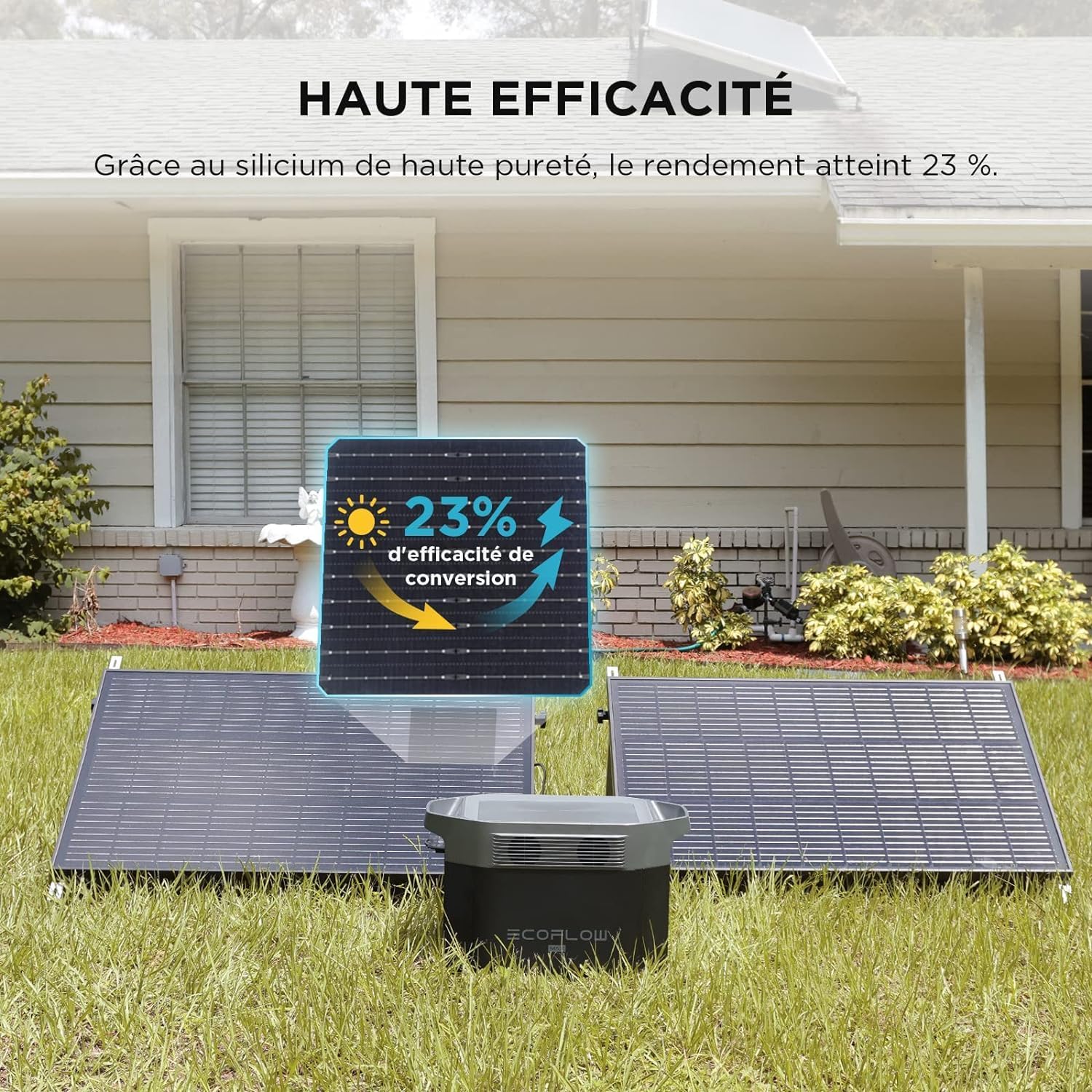 EcoFlow Solar Panel High Efficiency