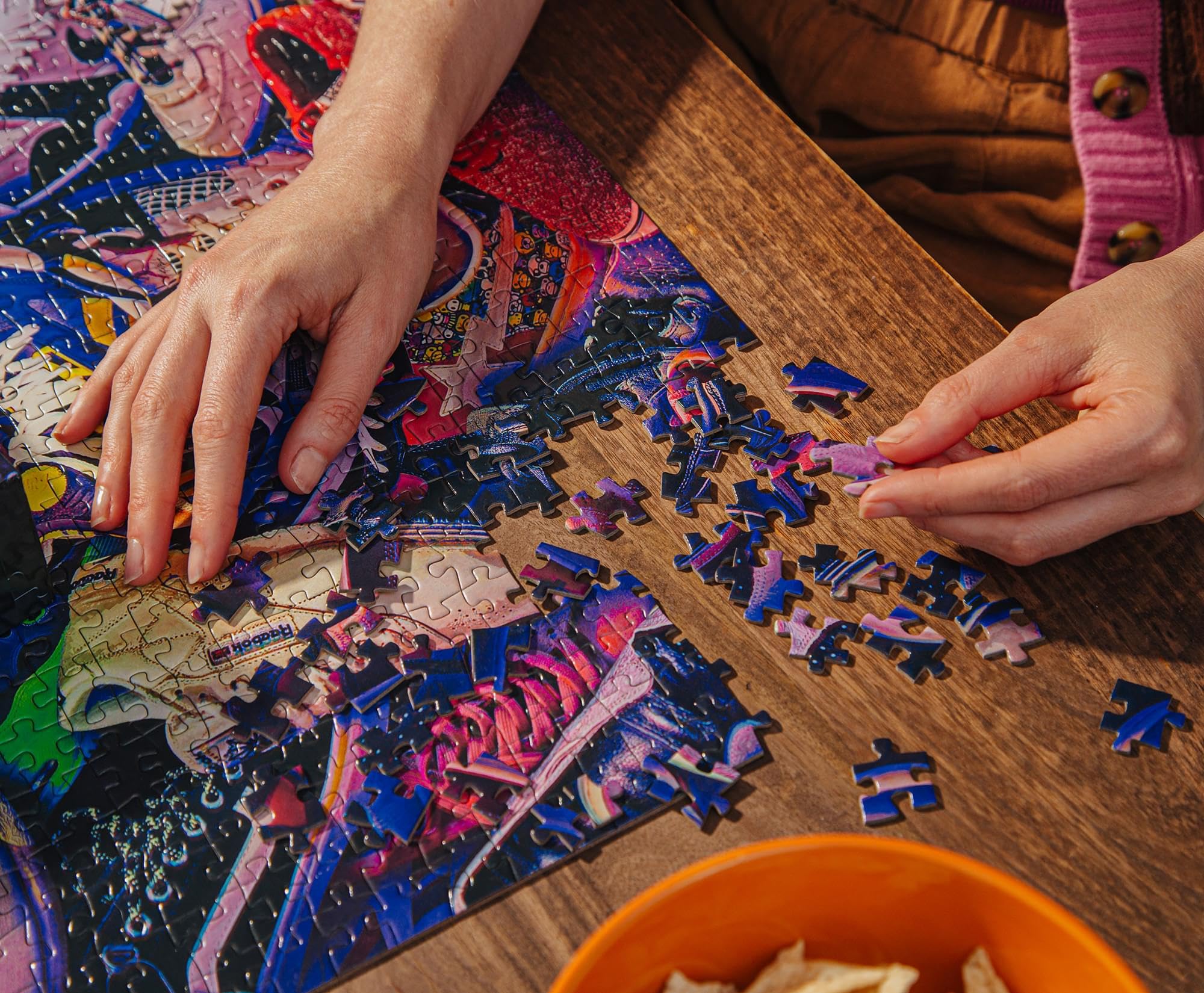 Amazon.com: Sneakerheads 1000-Piece Jigsaw Puzzle | Fun Brain