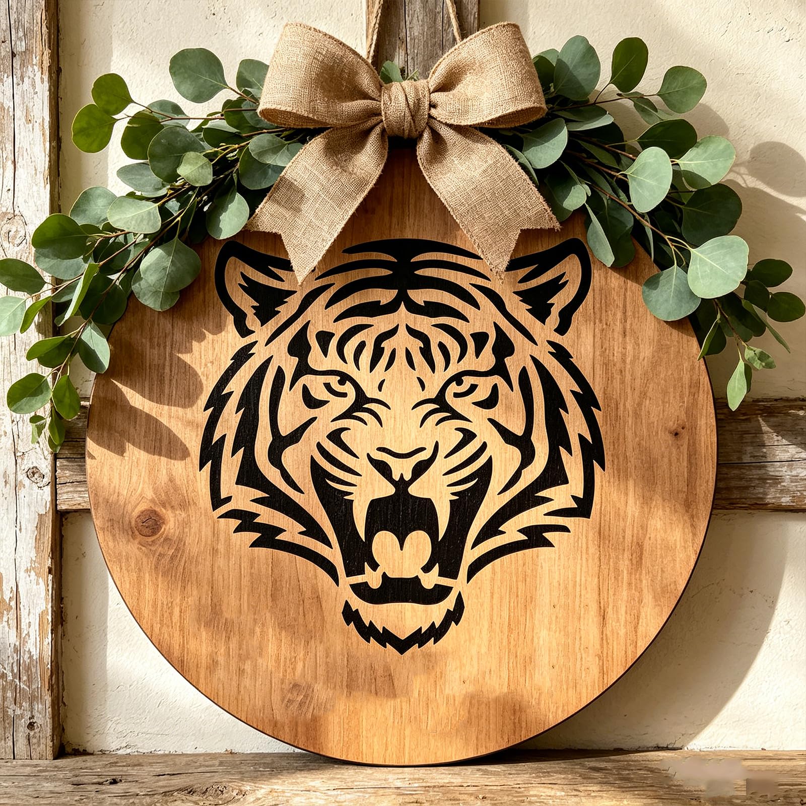 Lot de 10 pochoirs réutilisables motif tigre pour peinture, pochoirs d'art de la faune pour mur, toile, meubles, tissu et loisirs créatifs