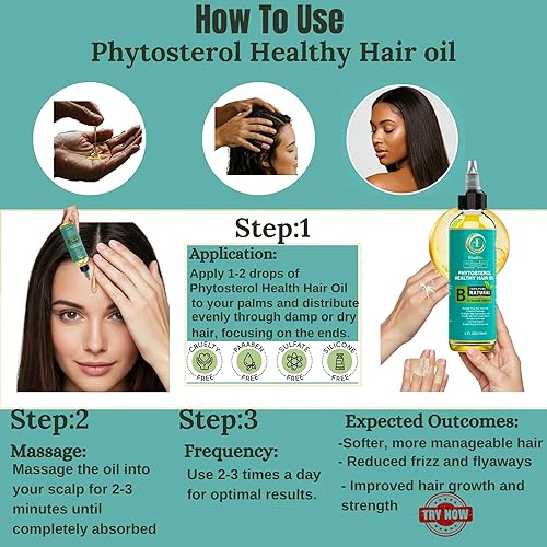 Miniatura 5 de Aceite de batana para el crecimiento del cabello  Aceite de batana 100% natural y puro para el crecimiento del cabello y fitosteroles pérdida de