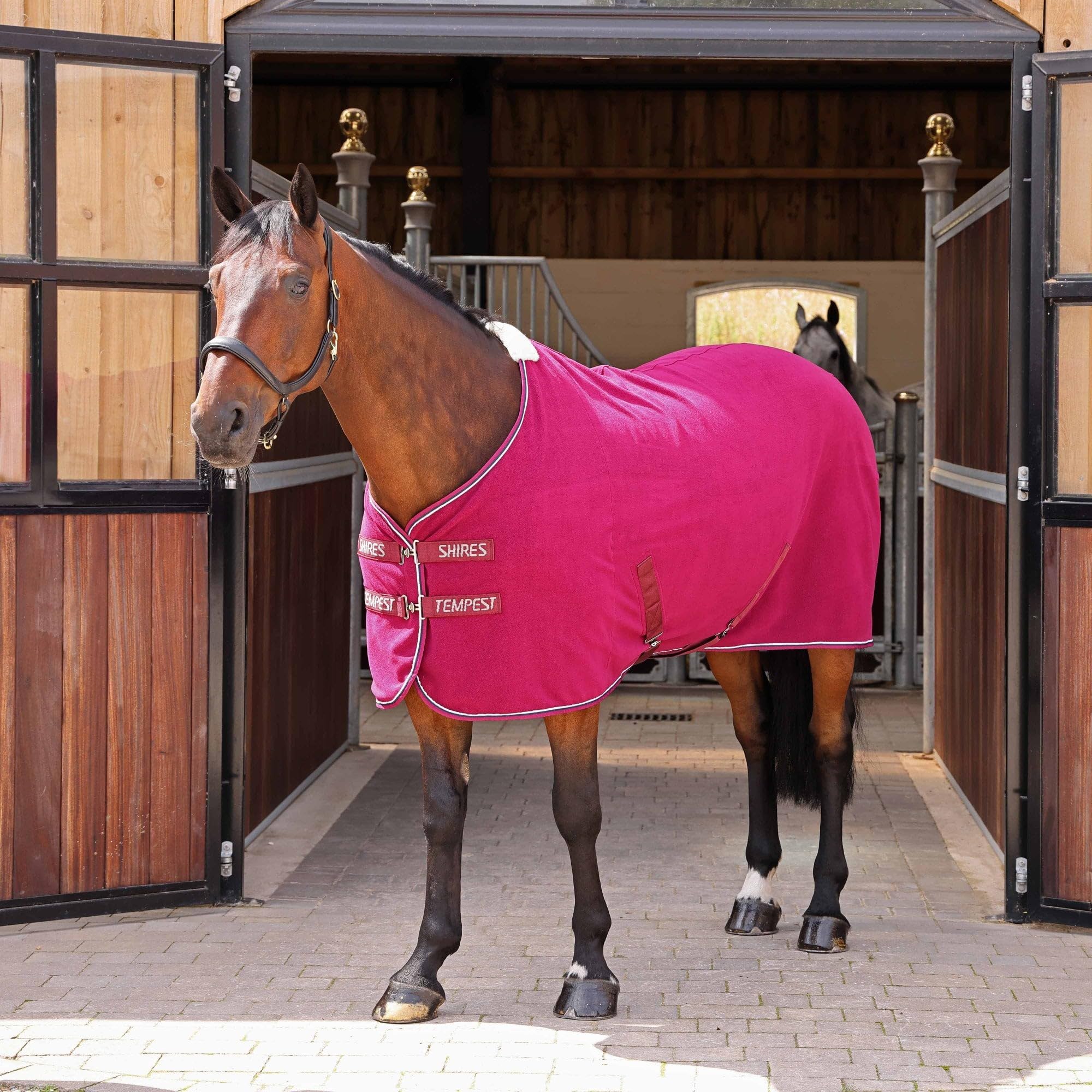 Shires Tempest Original Fleece Rug - Maroon 5ft6