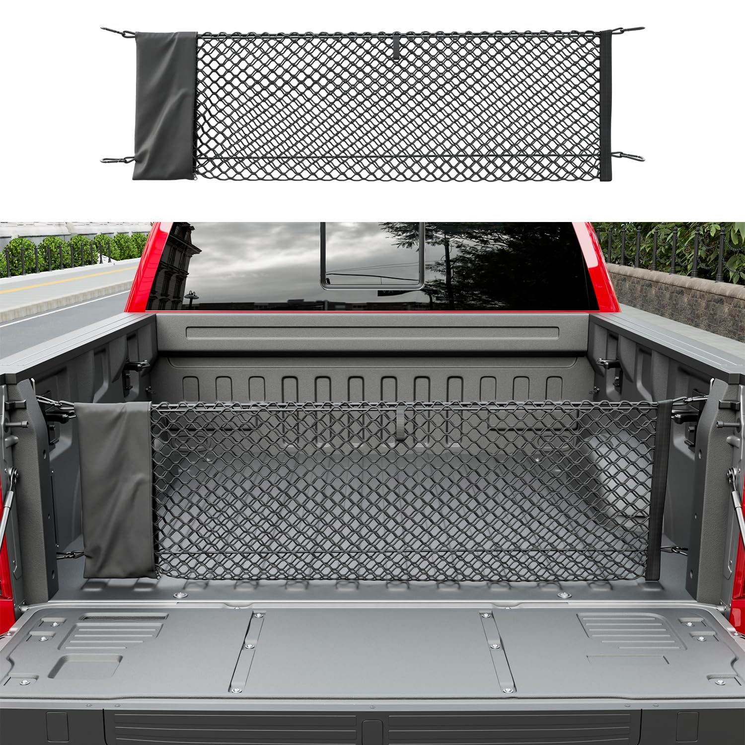 xipoqix Truck Bed Cargo Net
