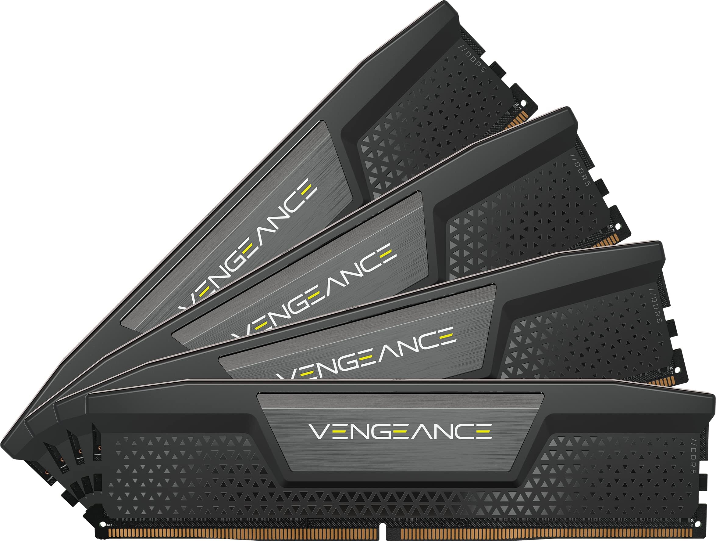 CORSAIR Vengeance DDR5 RAM 192GB (4x48GB) 5200MHz CL38 Intel XMP iCUE Compatible Computer Memory - Black (CMK192GX5M4B5200C38)