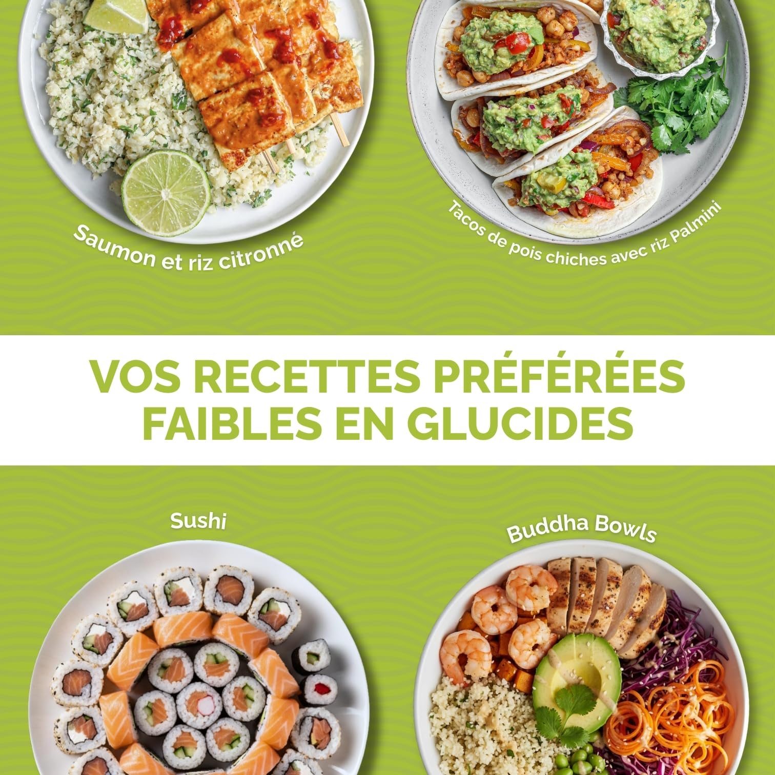 PALMINI Riz - Cœurs de palmier – Vegan | Sans OGM – Faible en calories – Faible en glucides – Keto – Sans Sucre – Casher – 338g | (Pack de 6)