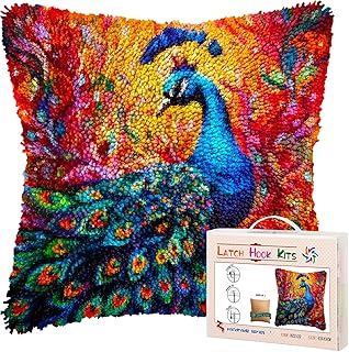 Latch Hook Pillow Kits For Adults Picks collage image 3