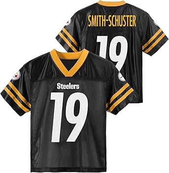 Amazon.com: Juju Smith-Schuster Pittsburgh Steelers #19 Black