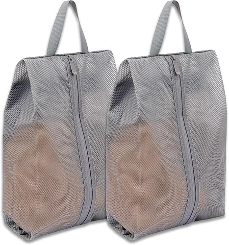 Fixwal Bolsas de zapatos para viajes, Gris