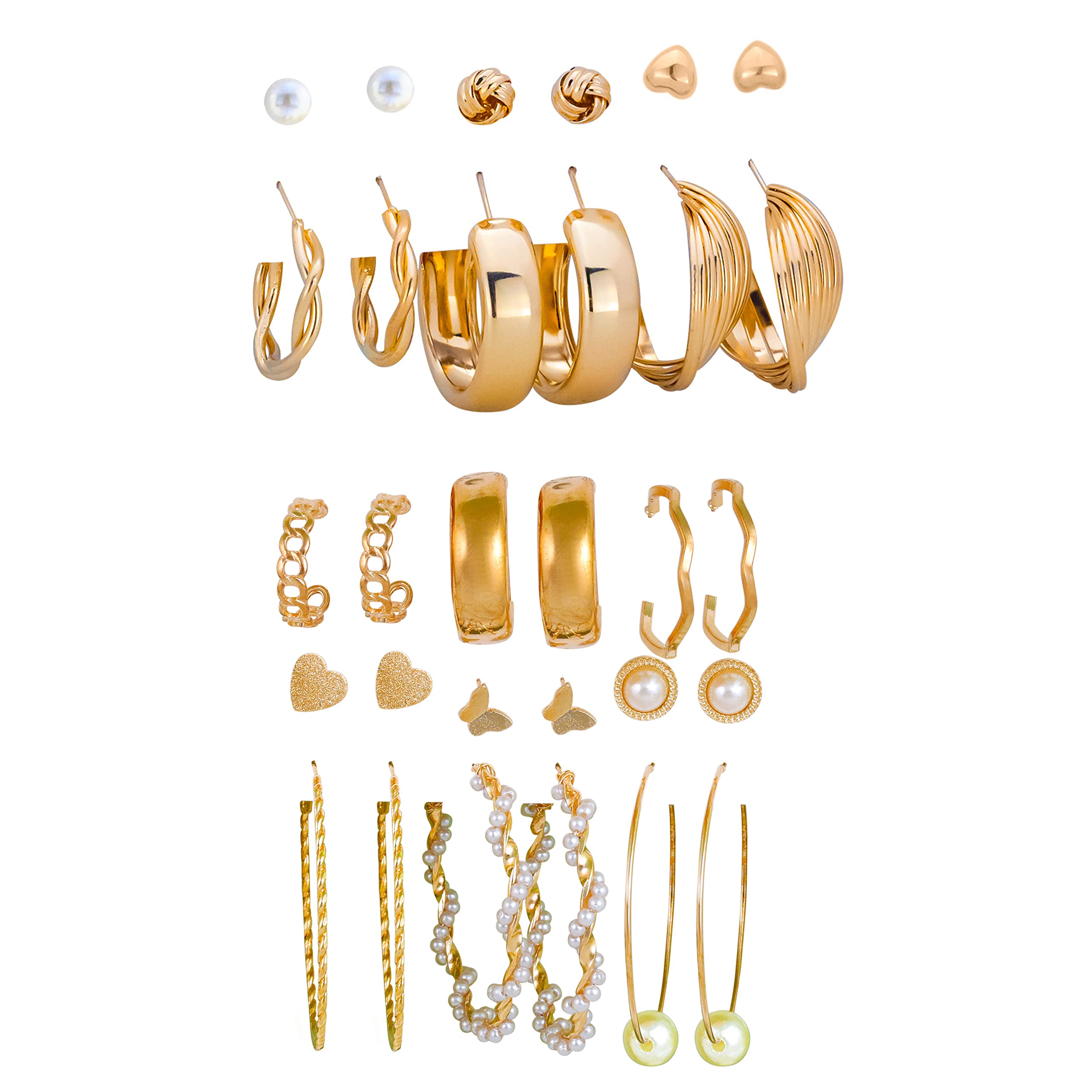 See full amazon price history chart for Fashion Frill Earrings For Women Fashion Pearl & AD Gold Plated Studs Earrings For Women Girls Trendy Love Gifts Earrings Combo Set Fashion Frill Earrings For Women Fashion Pearl & AD Gold Plated Studs Earrings For Women Girls Trendy Love Gifts Earrings Combo Set (B0BSFGS73F) Amazon Price History, Amazon Price Tracker