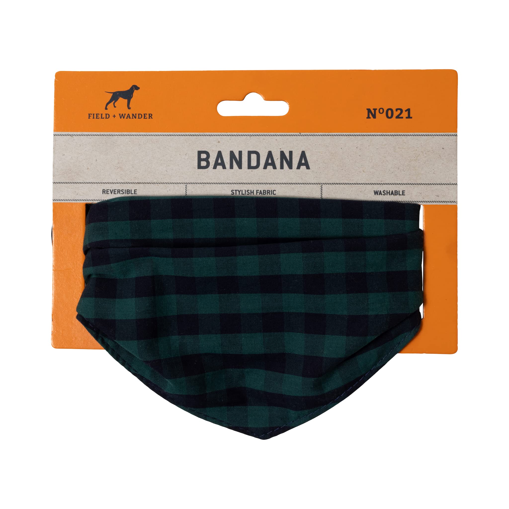 Field and Wander Bandana réversible pour Chien