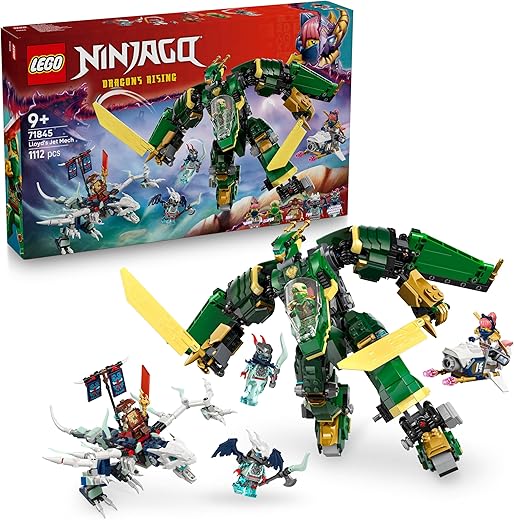 NINJAGO Lloyds Vliegtuigmecha, Ninjabouwset - 71845