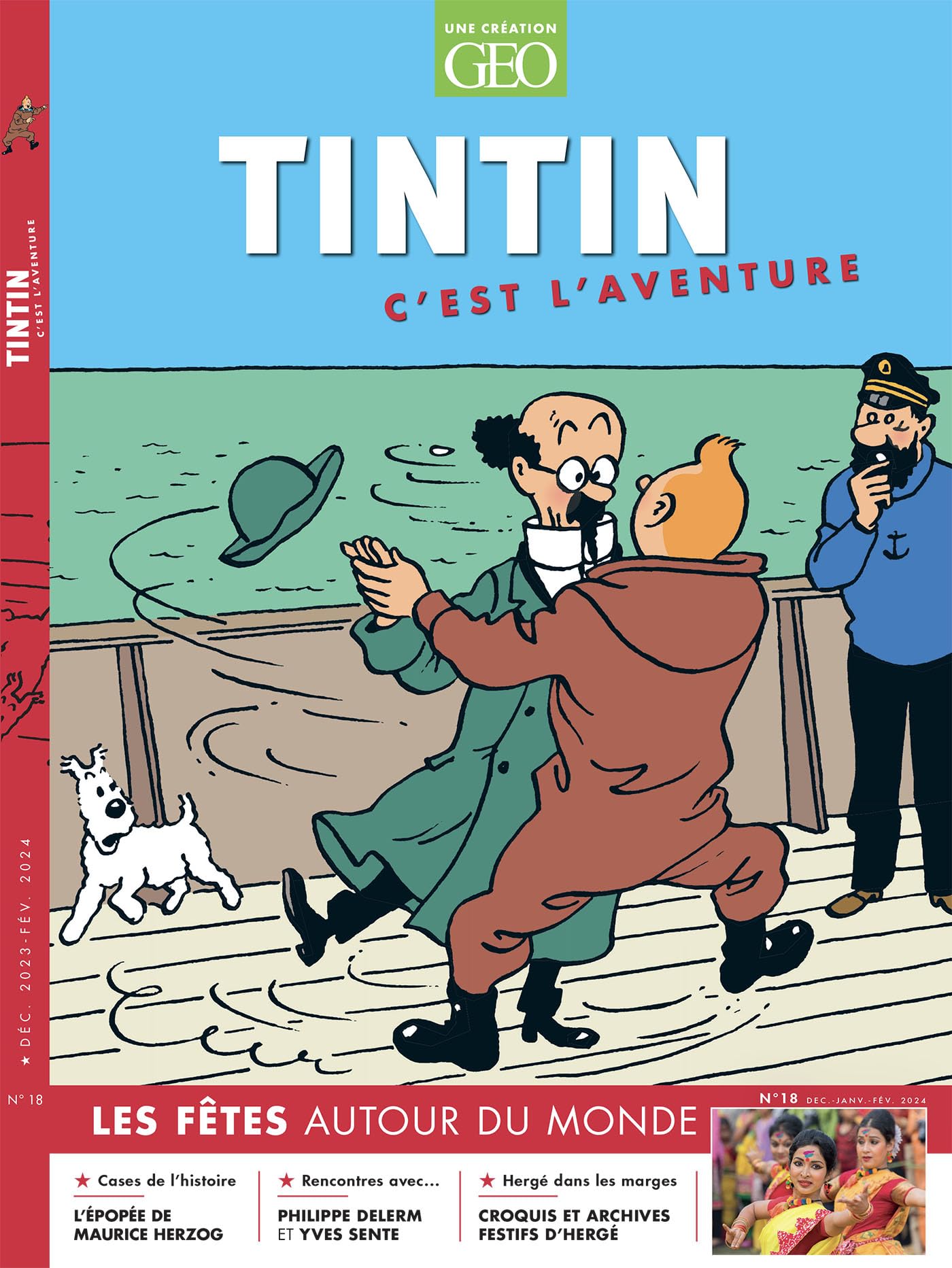 Tintin c'est l'aventure n°18 - Les fêtes autour du monde (N°18)