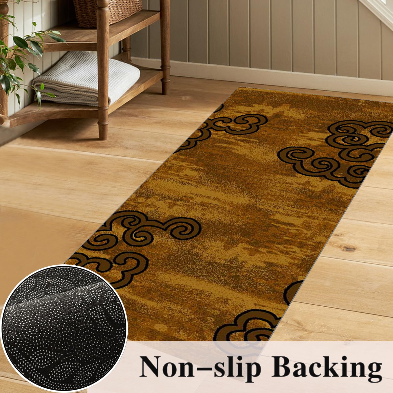 Tapis Lavable Machine 110x300 Cm ANTPOP Tapis De Couloir Extérieur Antidérapant Tapis De Zone Tapis D'Entrée Intérieur Pour Entrée Cuisine 4'x7', Rayé Noir Tapis D Entrée Interieur Tapis Lavable Machine 110x300 Cm ANTPOP Tapis De Couloir Extérieur Antidérapant Tapis De Zone Tapis D'Entrée Intérieur Pour Entrée Cuisine 4'x7', Rayé Noir Tapis D Entrée Interieur