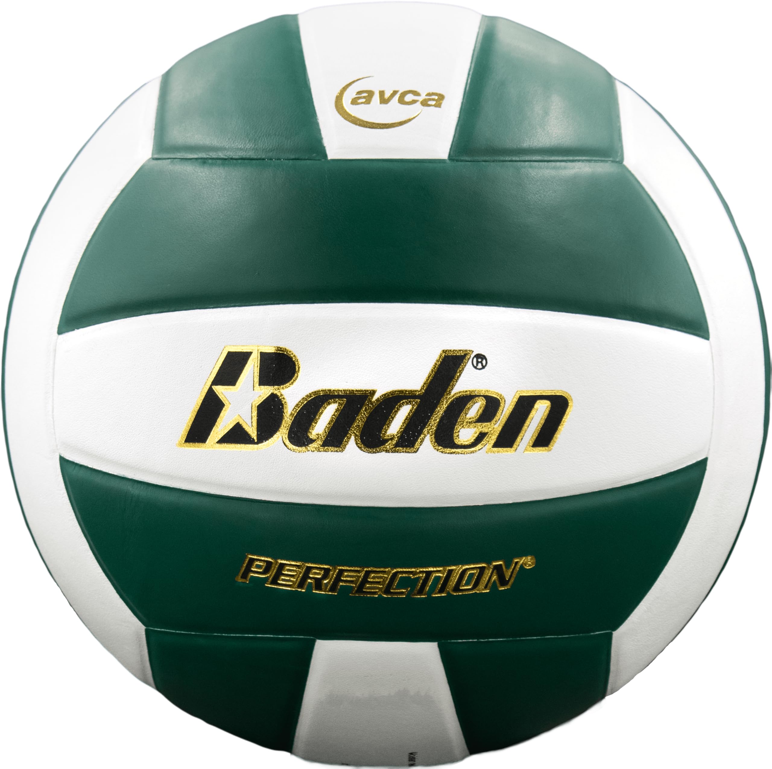 Baden | Perfection | Premium Leather | Indoor Official Game Volleyball | 13U to College | Official Size + Weight | NFHS + AVCA Approved