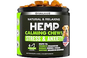 Hemp Calming Treats: Natural Dog Anxiety Relief