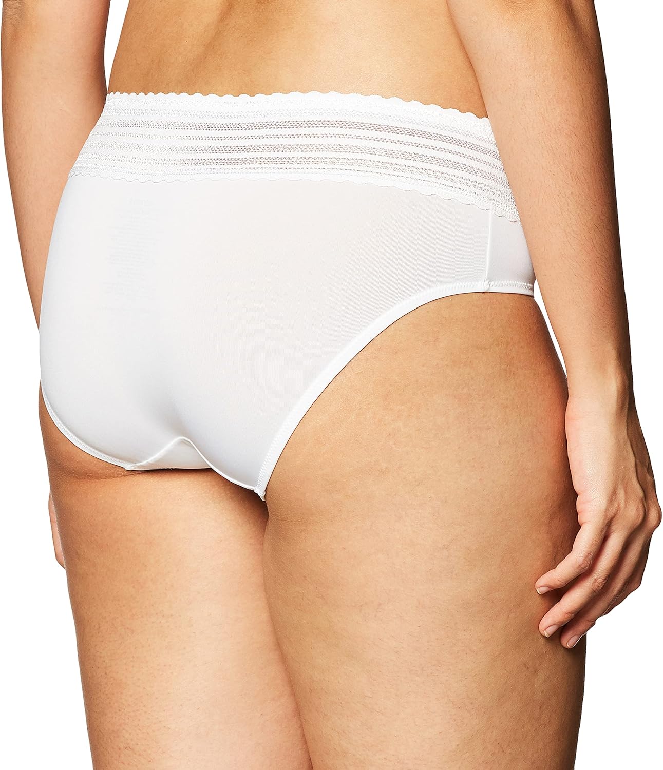 Warner's womens No Pinching No Problems Dig-free Comfort Waist With Lace Microfiber Hipster 5609j - Image 3