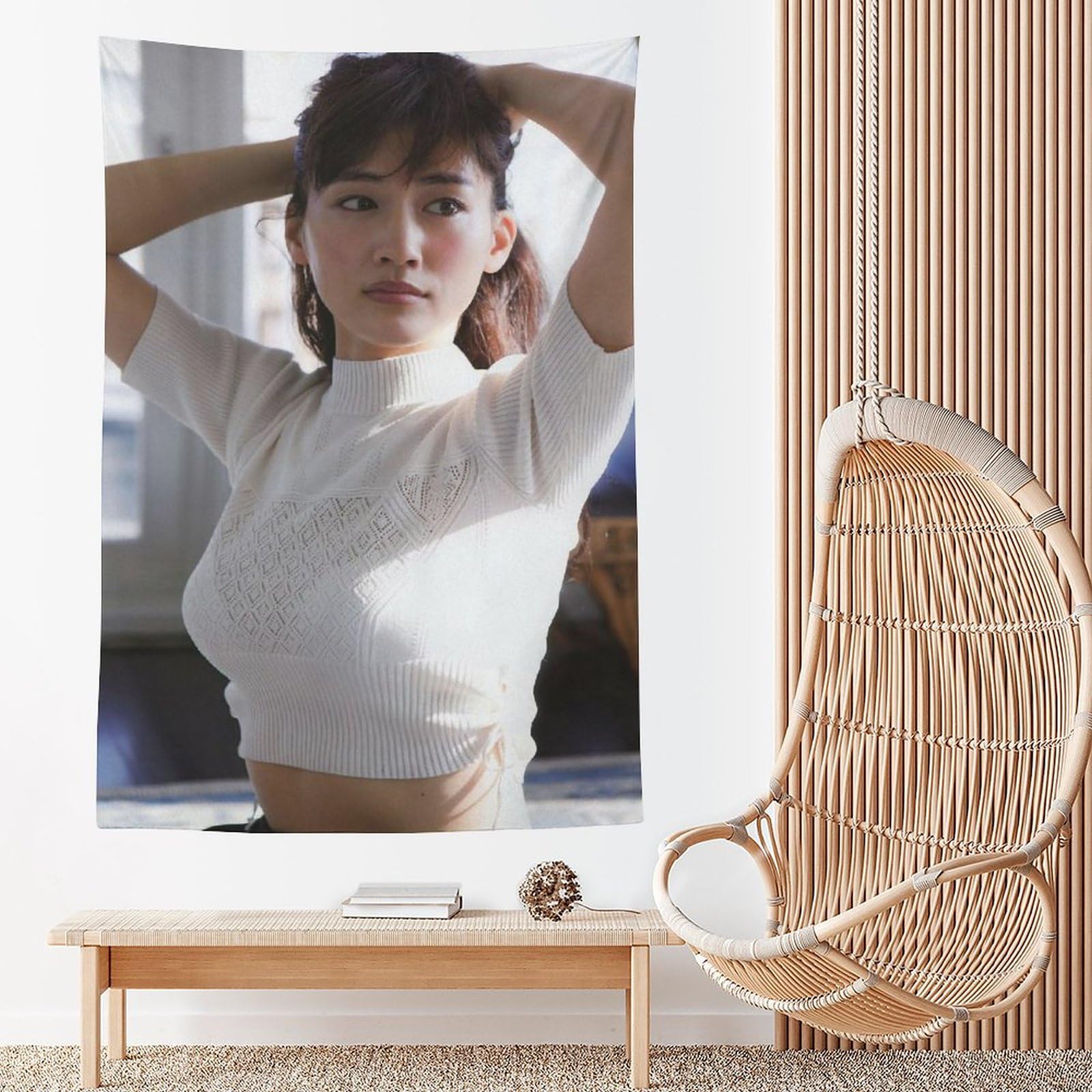 Amazon.co.jp: 綾瀬はるか(358) タペストリー ポスター 壁飾り 背景布