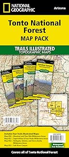 Tonto National Forest [Map Pack Bundle] (National Geographic Trails Illustrated Map)