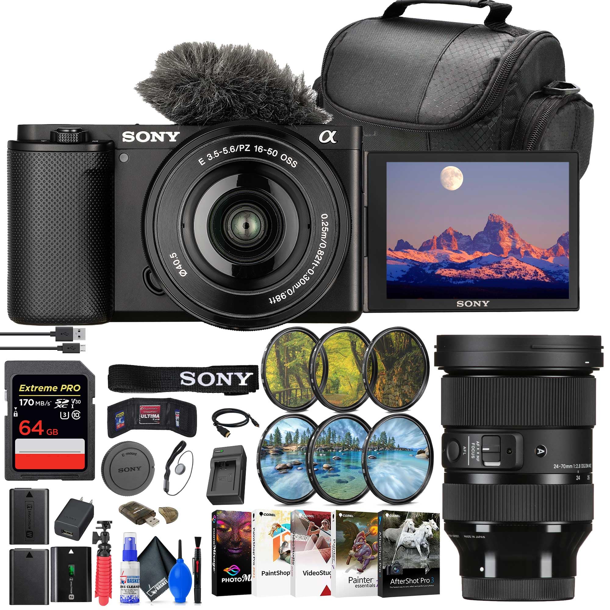 SONY - sora出品 ZV-E10 ZV-E10L(B) Amazon.com : Sony ZV-E10 Mirrorless Camera with 16-50mm Lens