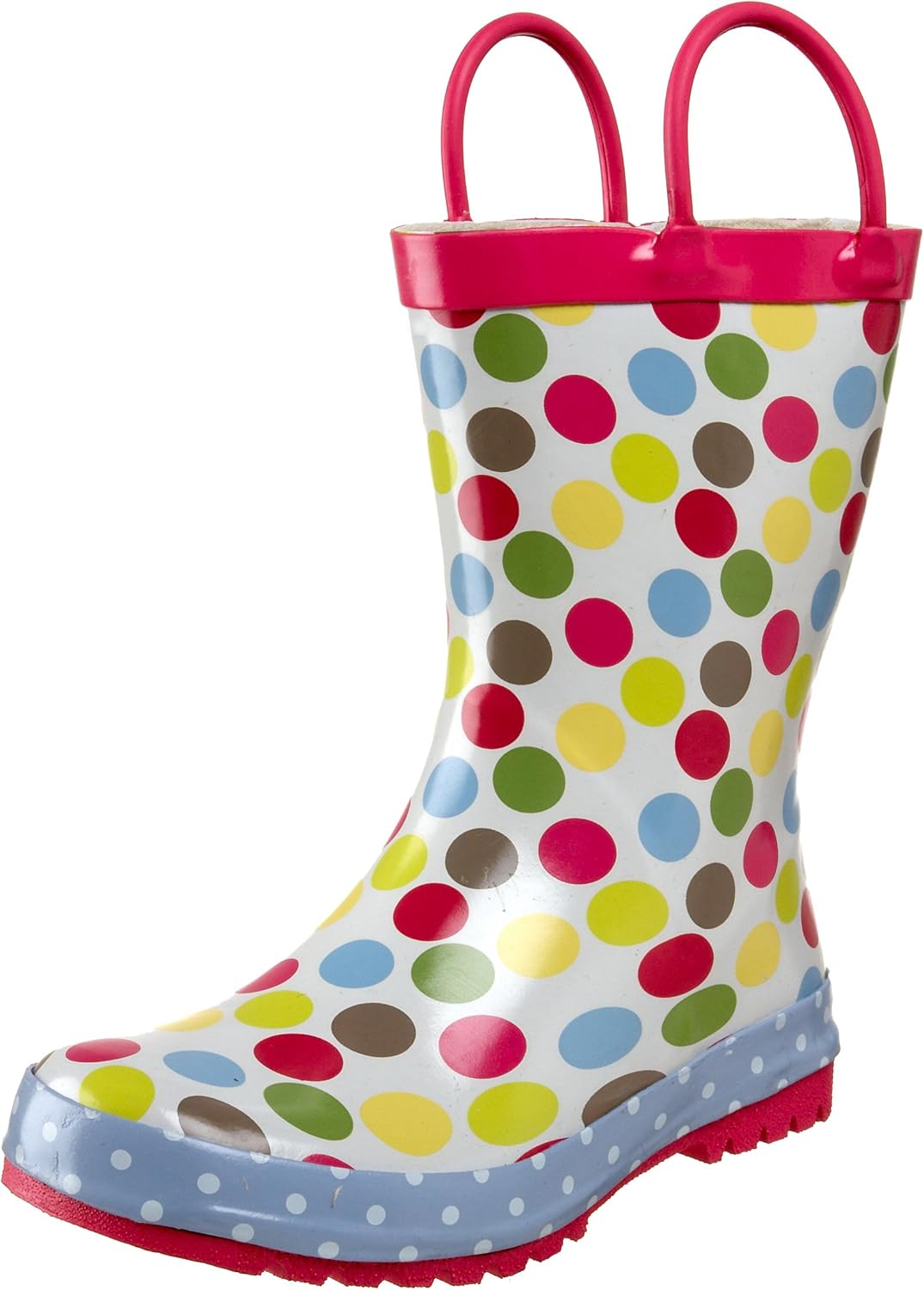 Morgan & Milo Casey Rain Boot (Toddler/Little Kid),Multi Dot,Little Kid 11 M US