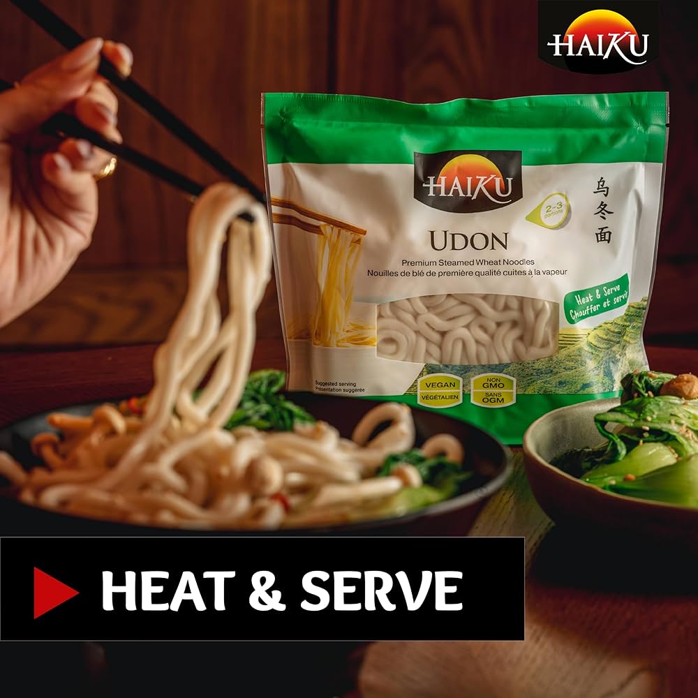 HAIKU Udon Noodles, Traditional Japanese Cuisine, Premium