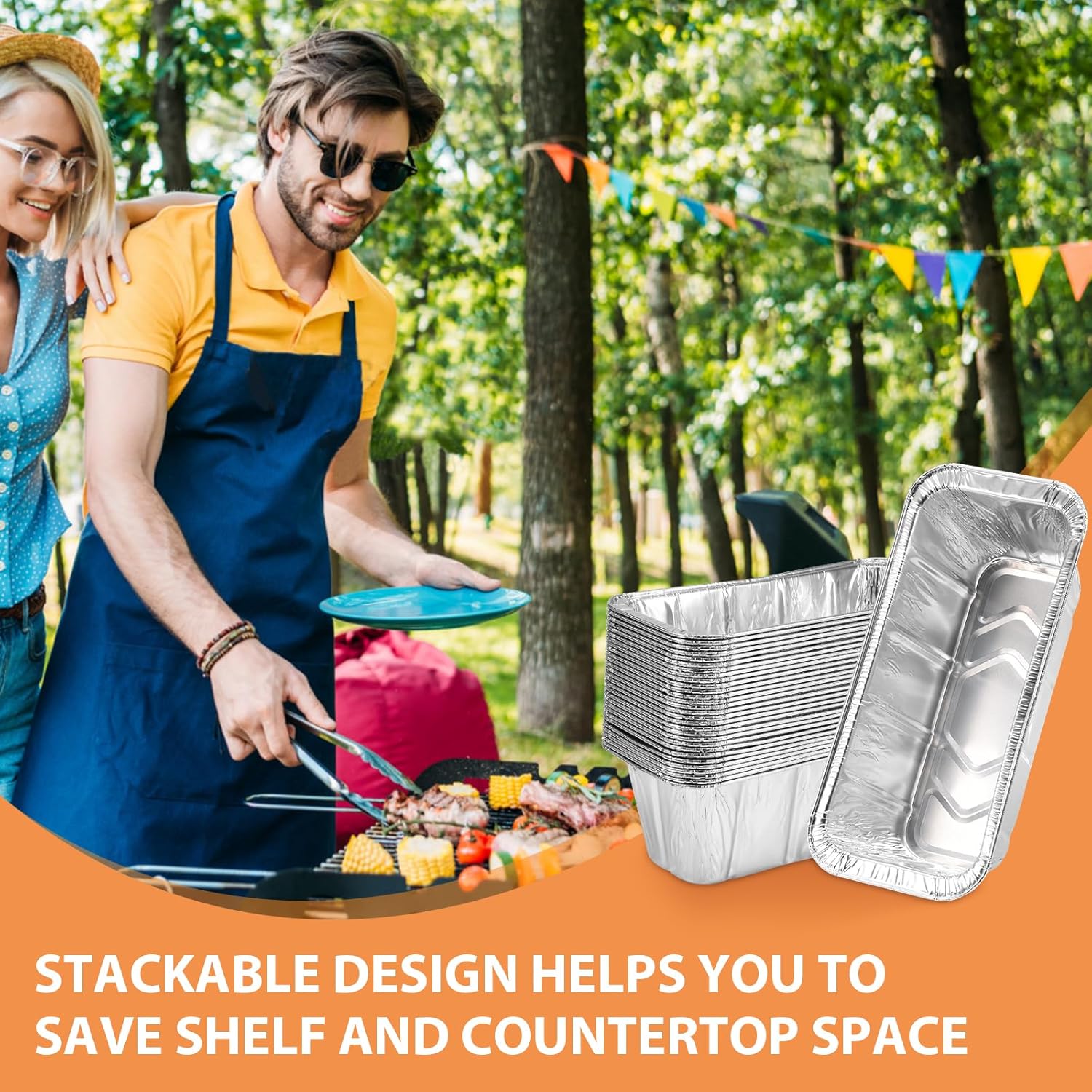 Griddle Accories Grease Catcher Cup Liners, Aluminum