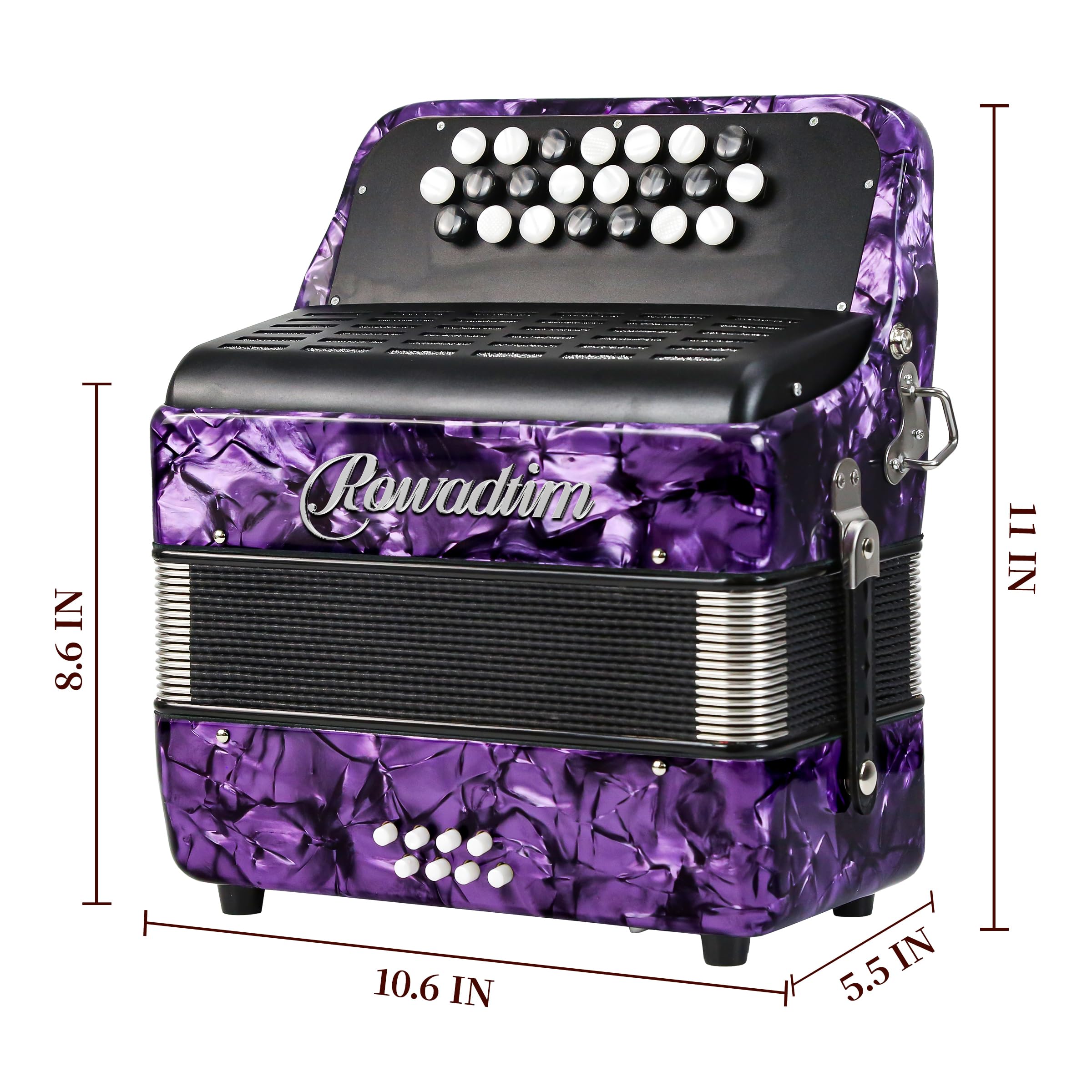 Amazon.com: Accordion - 22 keys 8 bass, lightweight piano