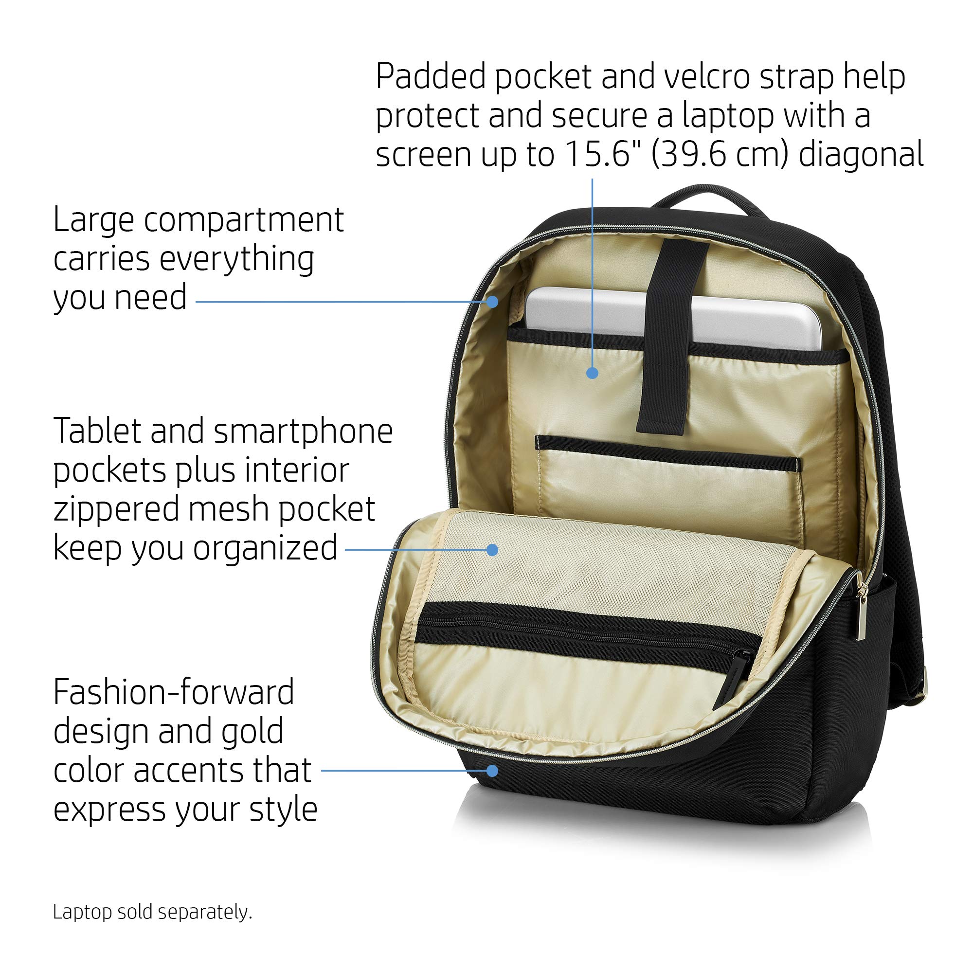 Duotone 4qf96aa Gold 15 Macbook Backpack HP Inch Duotone Backpack