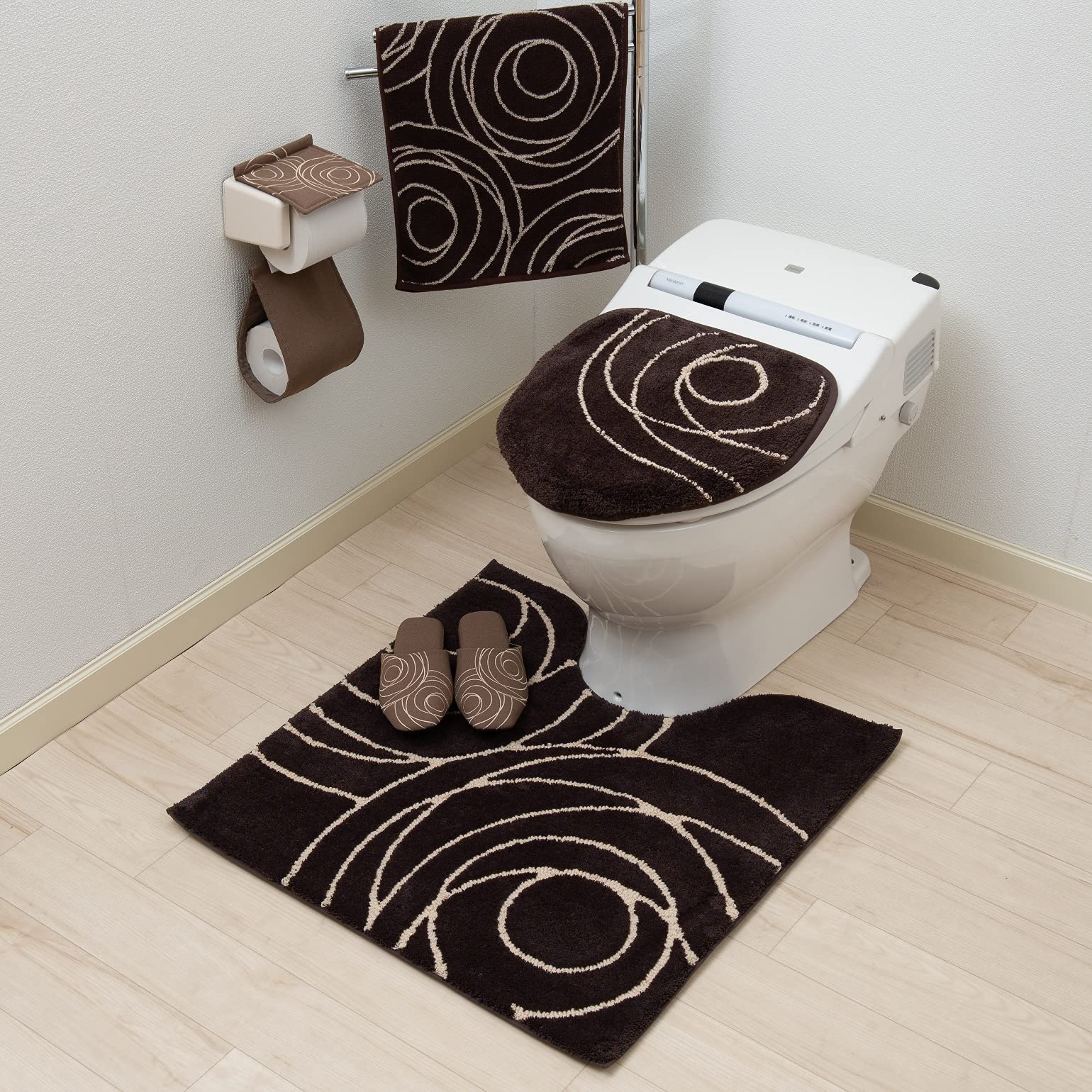 Amazon.co.jp: センコー(Senko) M+home ジェネシー トイレマット 約70