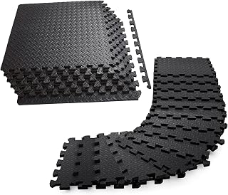 Esterilla Fitness Puzzle para Suelos de Gimnasio[30 x 30 cm] 20 Tatami Puzzle Alfombra Espuma Suave para Salas y máquinas de Fitness - Antideslizante