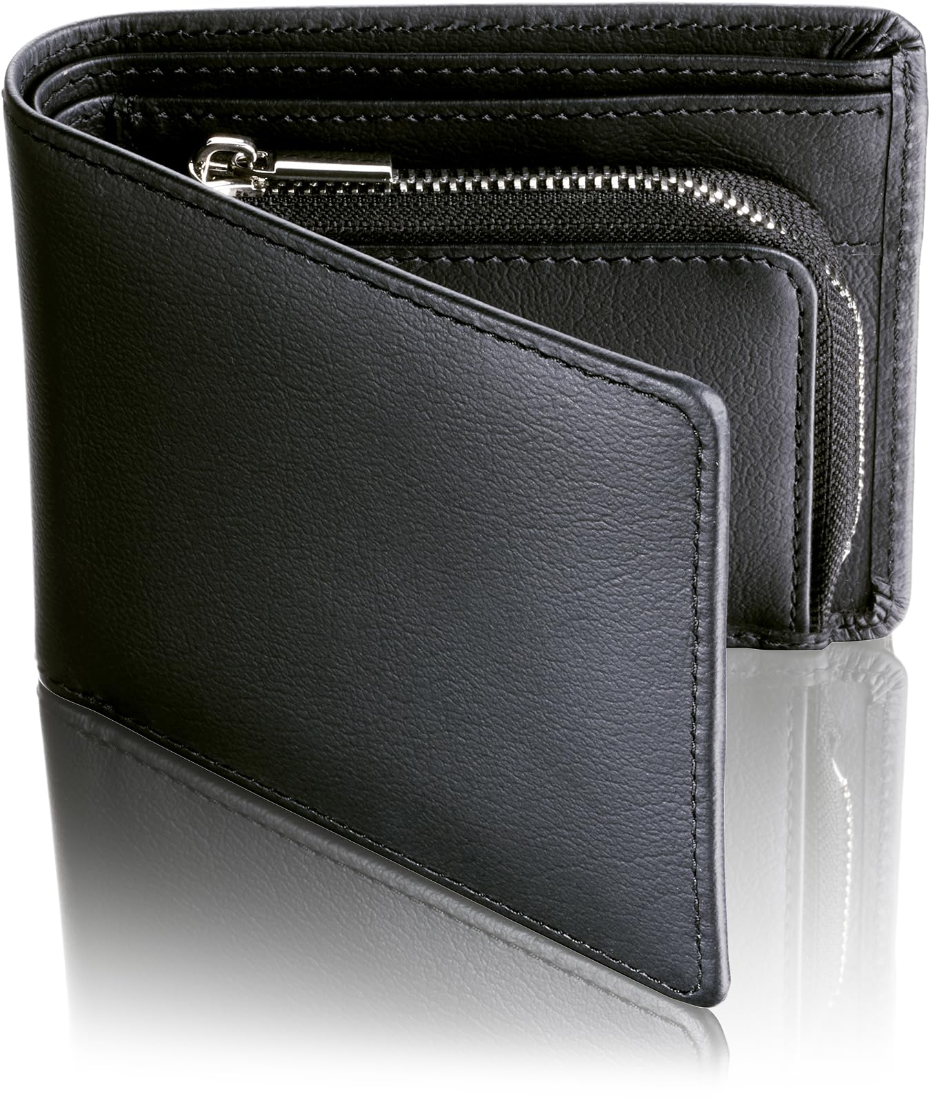 Amazon | [東京下町工房] 二つ折り財布 財布 メンズ 本革【日本