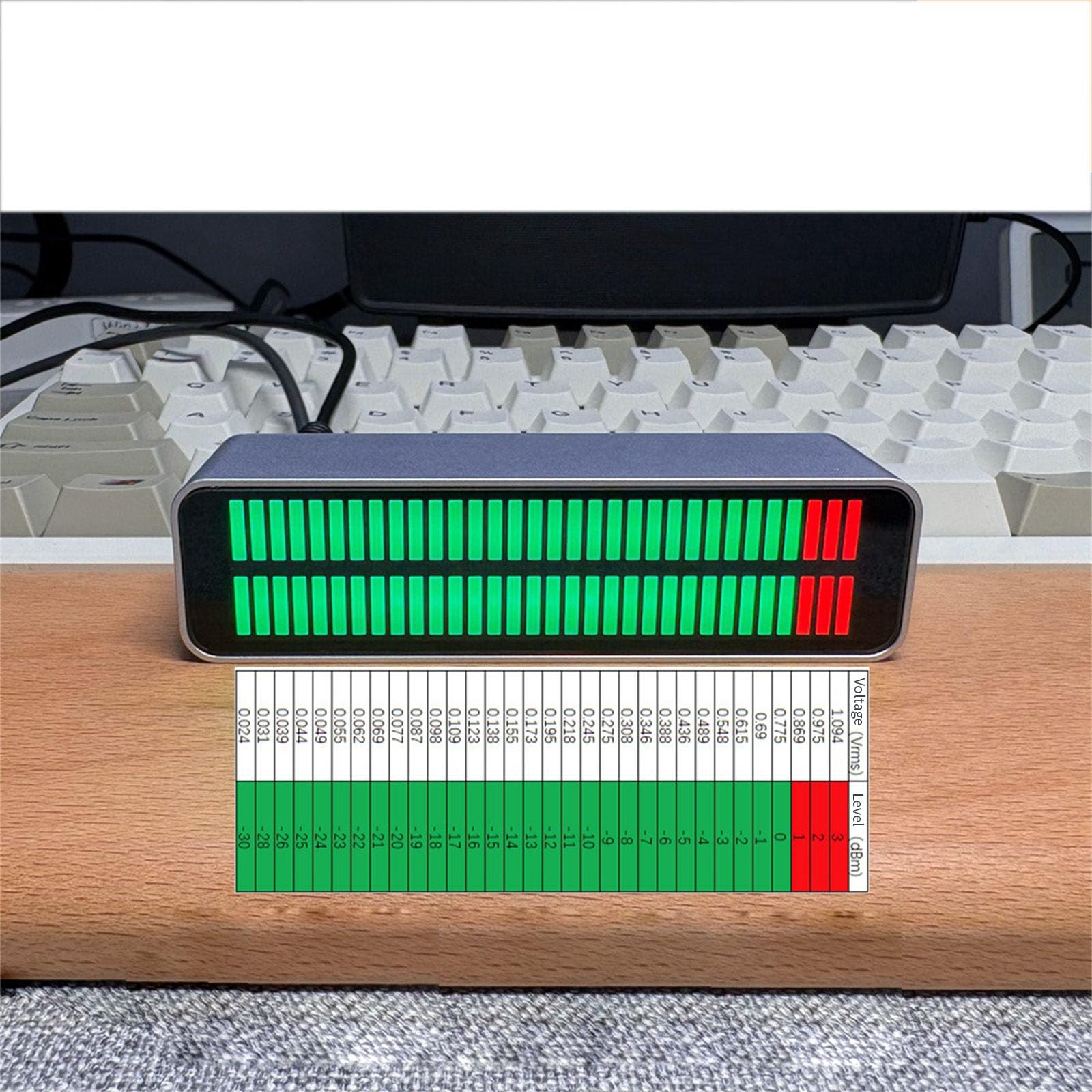 Indicatore Suono Metallo Indicatori Con Due Canali Monitoraggio Per Evento Live E Attrezzature Professionale Suono Misuratore