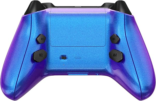 eXtremeRate HOPE Programable Remap Kit para Xbox Series X/S Mando Actualización Board & Carcasa Trasera & Agarre & Botones Posteriores para Xbox Series S/X Control-No Incluye Mando(Azul a Violeta) - 5