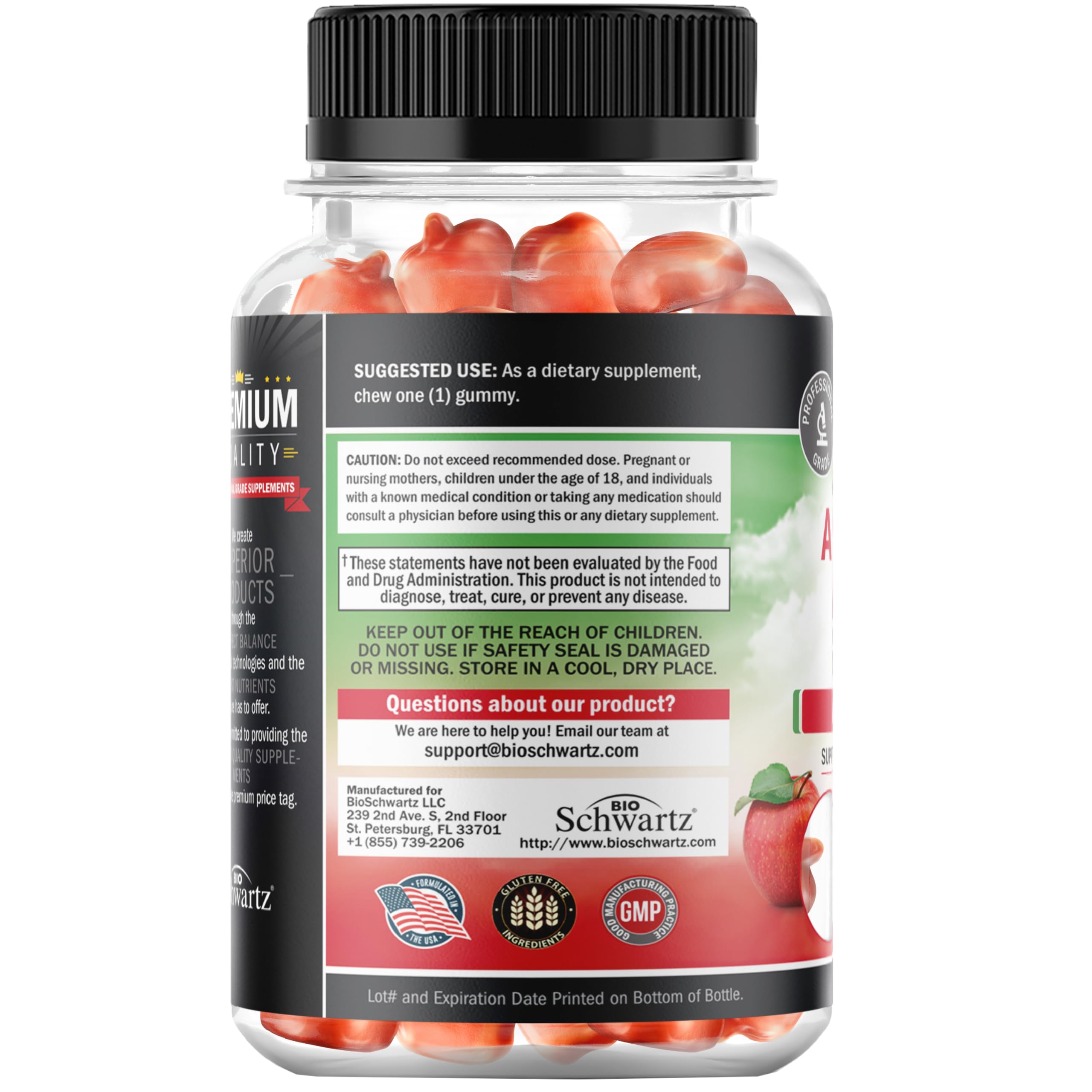Apple Cider Vinegar Gummies for Weight Loss - ACV Gummies with The Mother — Amazon image 7