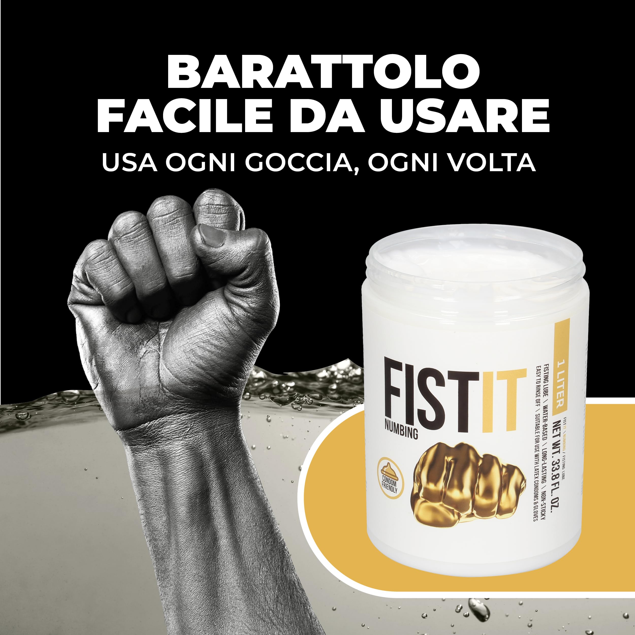 Shots Fist It - Numbing - 1000ml