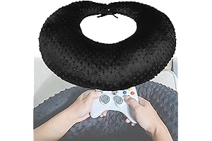 Professional Gaming Lap Pillow with Crochet Support