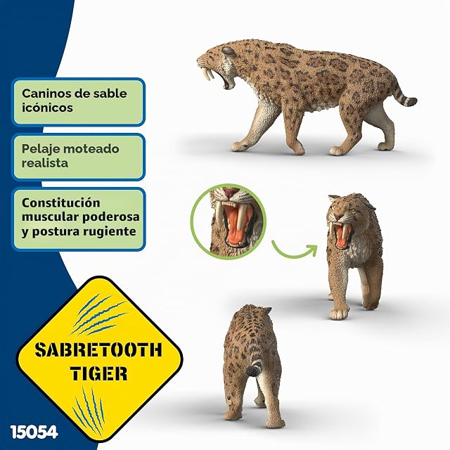 Foto 2 de 6 de Schleich - Figura Smilodon Schleich