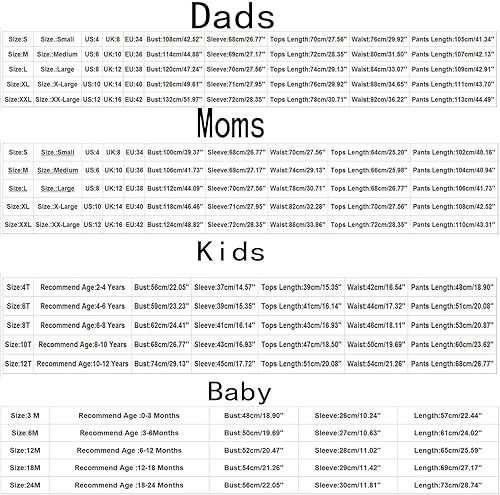 Miniatura 7 de Christmas Pajamas for Family Pjs Matching Sets Holiday Family Christmas Pjs Matching Sets Elk Plaid Xmas Sleepwear