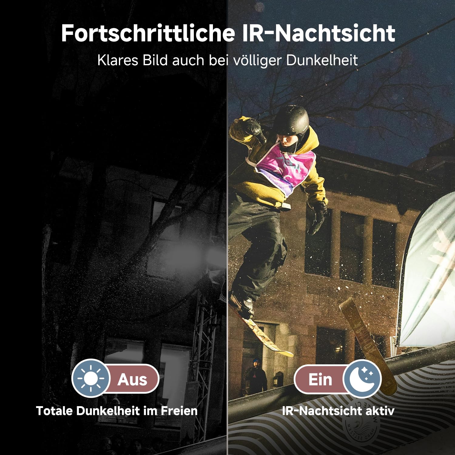 VSTARCAM 2K Bodycam Mini mit Tonaufnahme und 64GB Speicherkarte, 180° Drehobjektiv, IR Nachtsicht, 1500mAh Akku, Tragbare Körperkamera für Fahrrad, Vlogging und Meetings