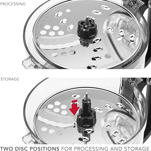 Vista 7 de KitchenAid KFP0718BM - Procesador de alimentos, 7 tazas, negro mate (renovado)