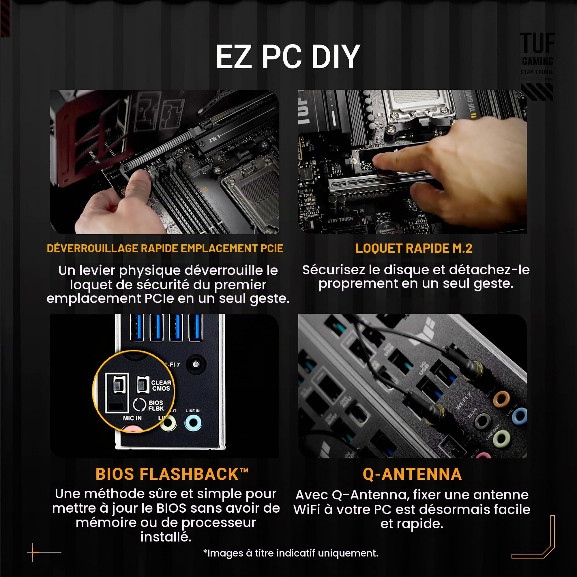 Asus Tuf Gaming B850M-Plus Wifi7 Amd B850 Socket Am5 Micro Atx (tuf Gaming B850M-Plus Wifi7)