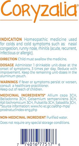 Miniatura 6 de BOIRON Coryzalia Cold 30 Dosis, 30 ML