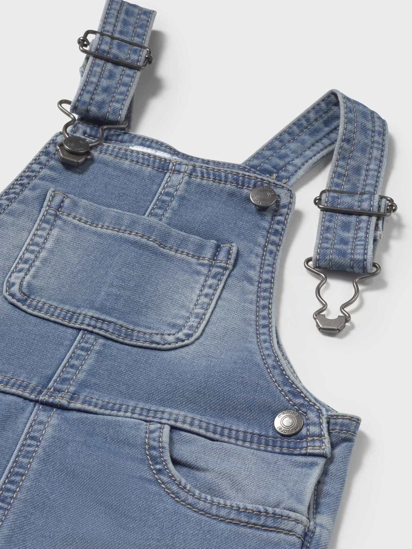 Mayoral Peto Corto Soft Denim para bebé niño Medio
