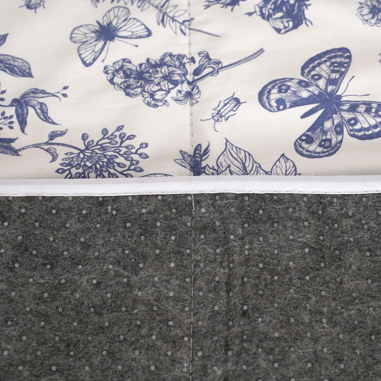 extra große bügelmatte, Tisch-bügeldecke 80x150 cm | hitzebeständiges bügelunterlage für tisch, faltbares Bügelkissen mit 3 Haken zum Aufhängen, tragbare Baumwolle und Filz