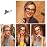 JM 2 Pack Cat-Eye Bifocal Reading Glasses for Women, Blue Light Blocking Computer Readers with Spring Hinge, Black & Tortoise +1.0