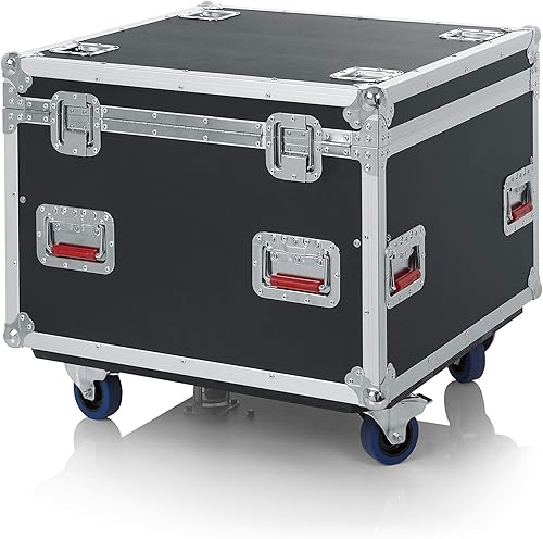 Miniatura 6 de Gator Cases G-TOUR Series - Maleta de almacenamiento de equiposbaúl de cable con ruedas resistentes, divisores ajustables y bandejas de