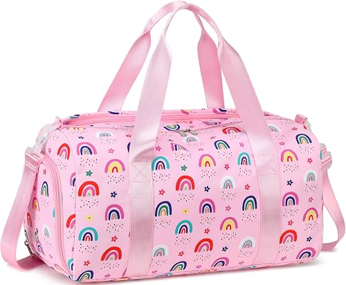 Gym Bag Sports Duffle Bag with Wet Pocket Weekender Overnight Bags with Waterpro