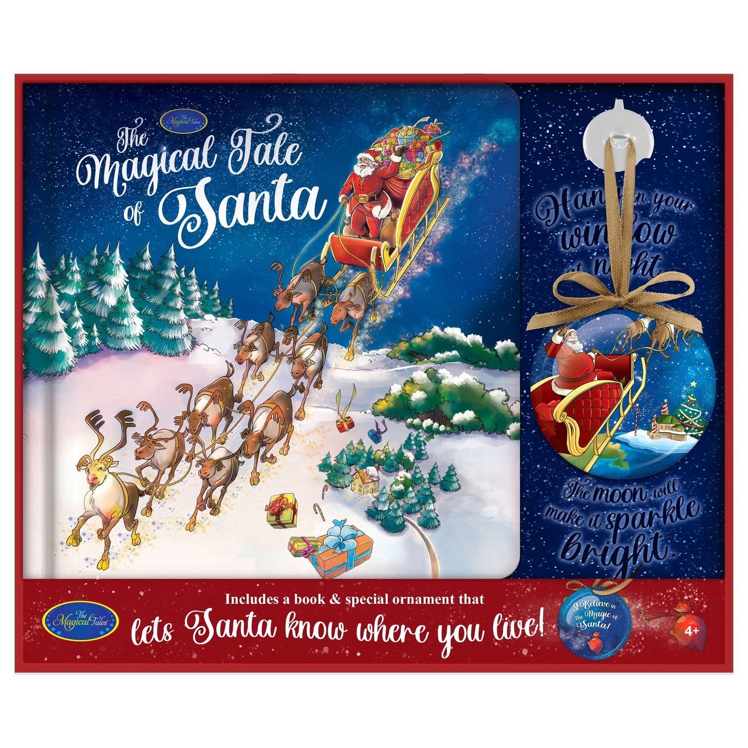 The Magical Tales - The Magical Tale of Santa - A Family Tradition for Christmas Eve - Picture Book with Magical Christmas Tree Ornament
