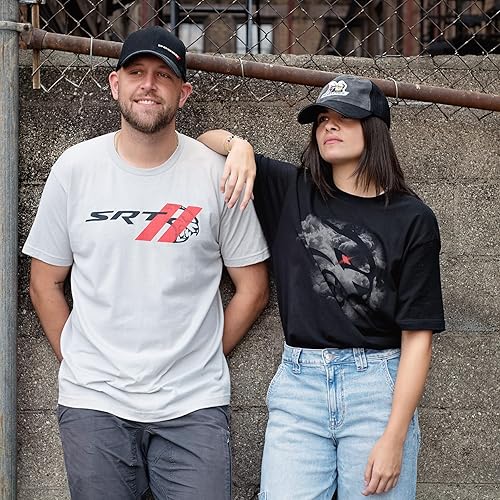 Miniatura 9 de Dodge Logo Structured 6 Panel Cap - NegroCarbón, NegroCarbón